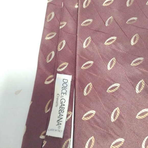 ❤️2 NWT DOLCE & GABBANA 100% Silk  Necktie Tie - Picture 6 of 8